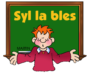 Syllables - Mrs. Genua's Grade 1 Class
